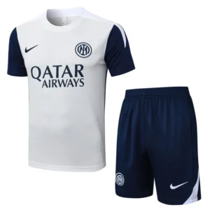 Ensemble Maillot Short Psg 2025 2026 Blanc Bleu