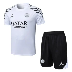 Ensemble Maillot Short Psg 2025 2026 Blanc Clair