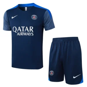 ENSEMBLE MAILLOT SHORT PSG 2025 2026 BLEU FONCÉ