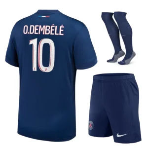 Maillot Kit Enfant Psg Domicile 2024 2025 Dembele