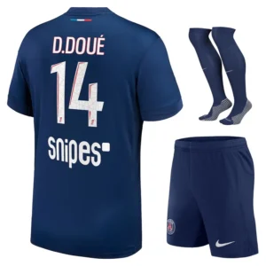 Maillot Kit Enfant Psg Domicile 2024 2025 Desire Doue