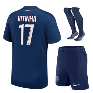 Maillot Kit Enfant Psg Domicile 2024 2025 Vitinha