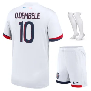 Maillot Kit Enfant Psg Exterieur 2024 2025 Dembele Ok