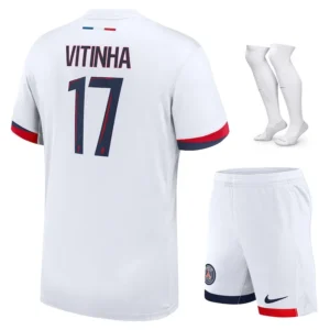 Maillot Kit Enfant Psg Exterieur 2024 2025 Vitinha
