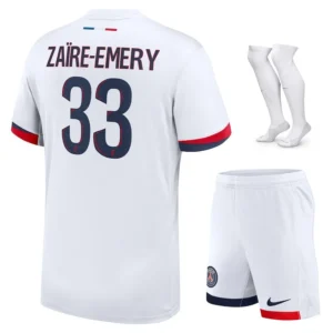 Maillot Kit Enfant Psg Exterieur 2024 2025 Zaire Emery