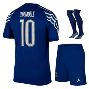 MAILLOT KIT ENFANT PSG FOURTH 2024 2025 DEMBÉLÉ