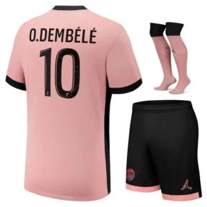 MAILLOT KIT ENFANT PSG THIRD 2024 2025 DEMBÉLÉ