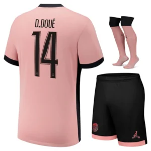 MAILLOT KIT ENFANT PSG THIRD 2024 2025 DÉSIRÉ DOUÉ