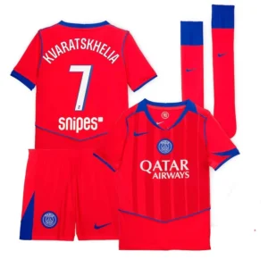 Maillot Kit Enfant Psg Third 2025 2026 Kvaratskhelia