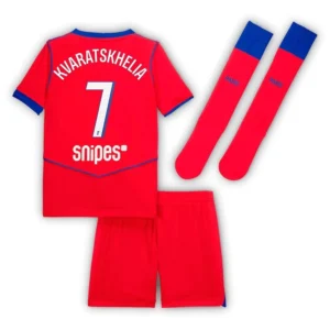 Maillot Kit Enfant Psg Third 2025 2026 Kvaratskhelia