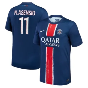 MAILLOT PSG DOMICILE 2024 2025 ASENSIO