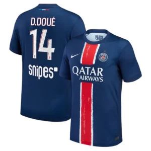 MAILLOT PSG DOMICILE 2024 2025 DÉSIRÉ DOUÉ 1 ETOILE