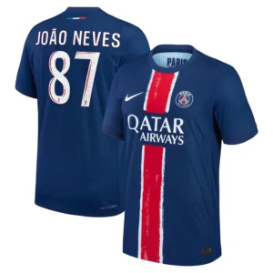 MAILLOT PSG DOMICILE 2024 2025 JOÃO NEVES