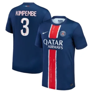 MAILLOT PSG DOMICILE 2024 2025 KIMPEMBE