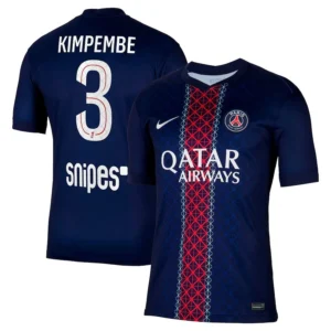 MAILLOT PSG DOMICILE 2025 2026 KIMPEMBE