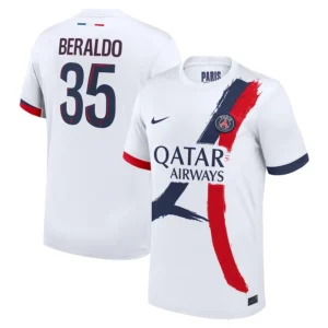 MAILLOT PSG EXTERIEUR 2025 2026 BERALDO