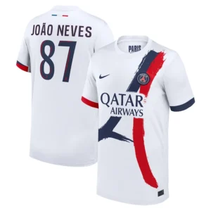 Maillot Psg Exterieur 2024 2025 Joao Neves
