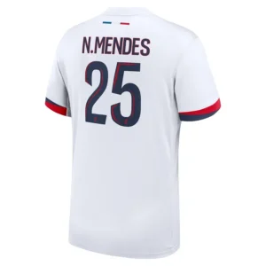 Maillot Psg Exterieur 2024 2025 Nuno Mendes