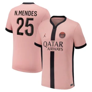 Maillot Psg Third 2024 2025 Nuno Mendes