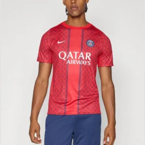 Maillot Pre Match Psg 2025 2026 Rouge
