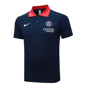 Survetement Psg Polo 2025 2026 Bleu Rouge