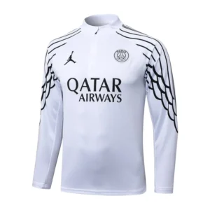 Survetement Psg Training 2025 2026 Blanc Clair
